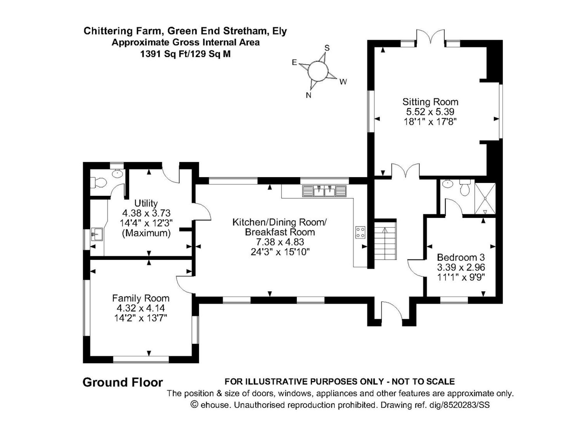 Chittering Farm Villa Stretham Exterior photo
